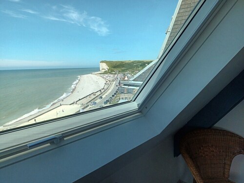 Appartement avec superbe vue mer et terre