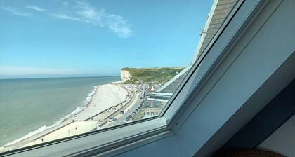 Appartement avec superbe vue mer et terre