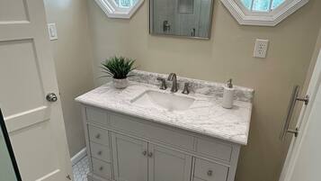 Towels, soap, toilet paper