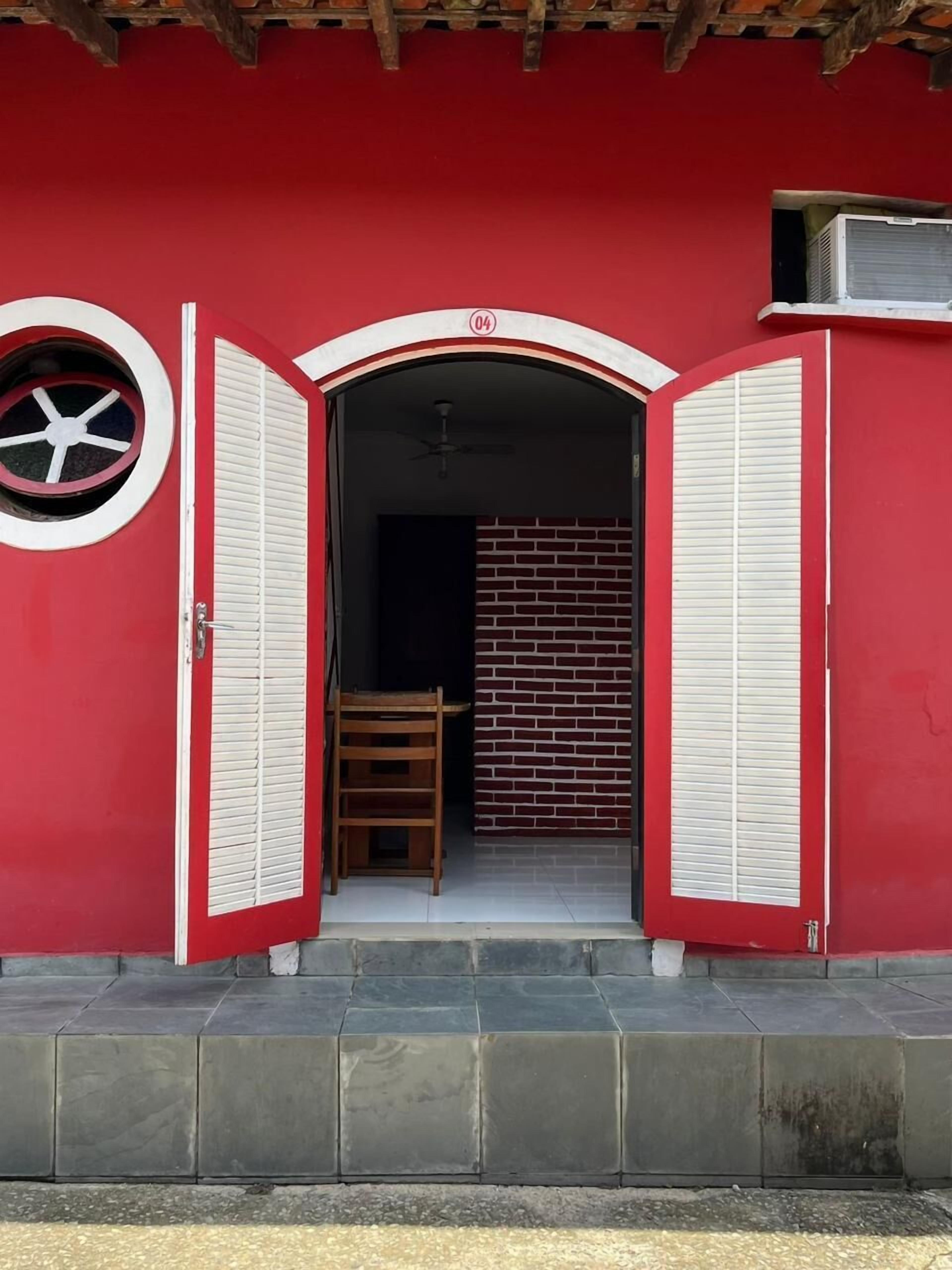 Façade de l’hébergement