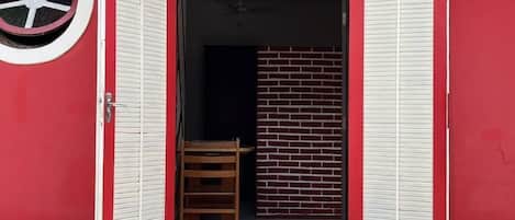 Majoituspaikan julkisivu