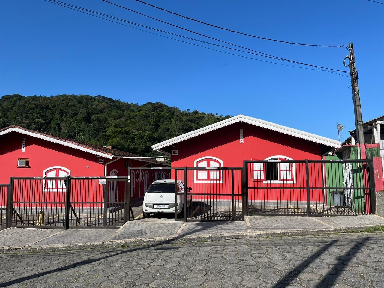 Fachada da propriedade