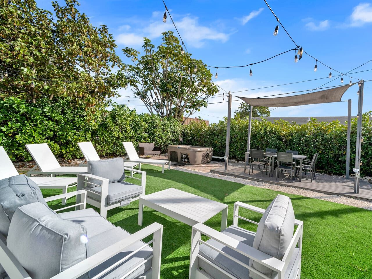 Udendørs spisemuligheder