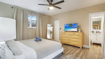 3 habitaciones, escritorio, tabla de planchar con plancha y wifi gratis