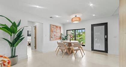 Hermes inspired villa | waterfront | pool | tiki