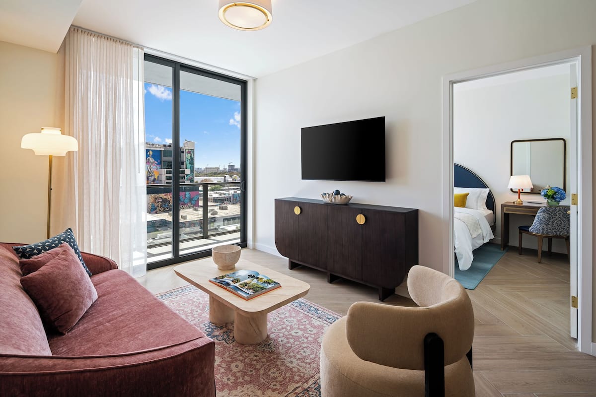 55-inch Smart TV with cable channels