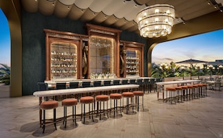 Poolside bar