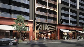 Fachada del alojamiento