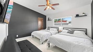 7 bedrooms, iron/ironing board, free WiFi