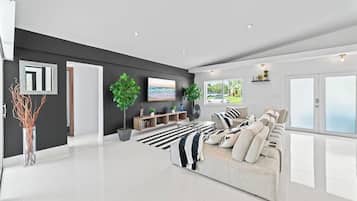 TV, video library