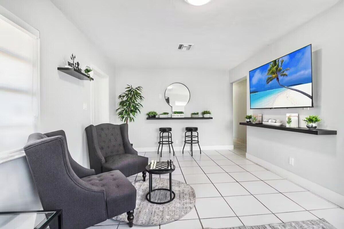 TV, video library
