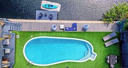 Waterfront villa | near beach | pool
