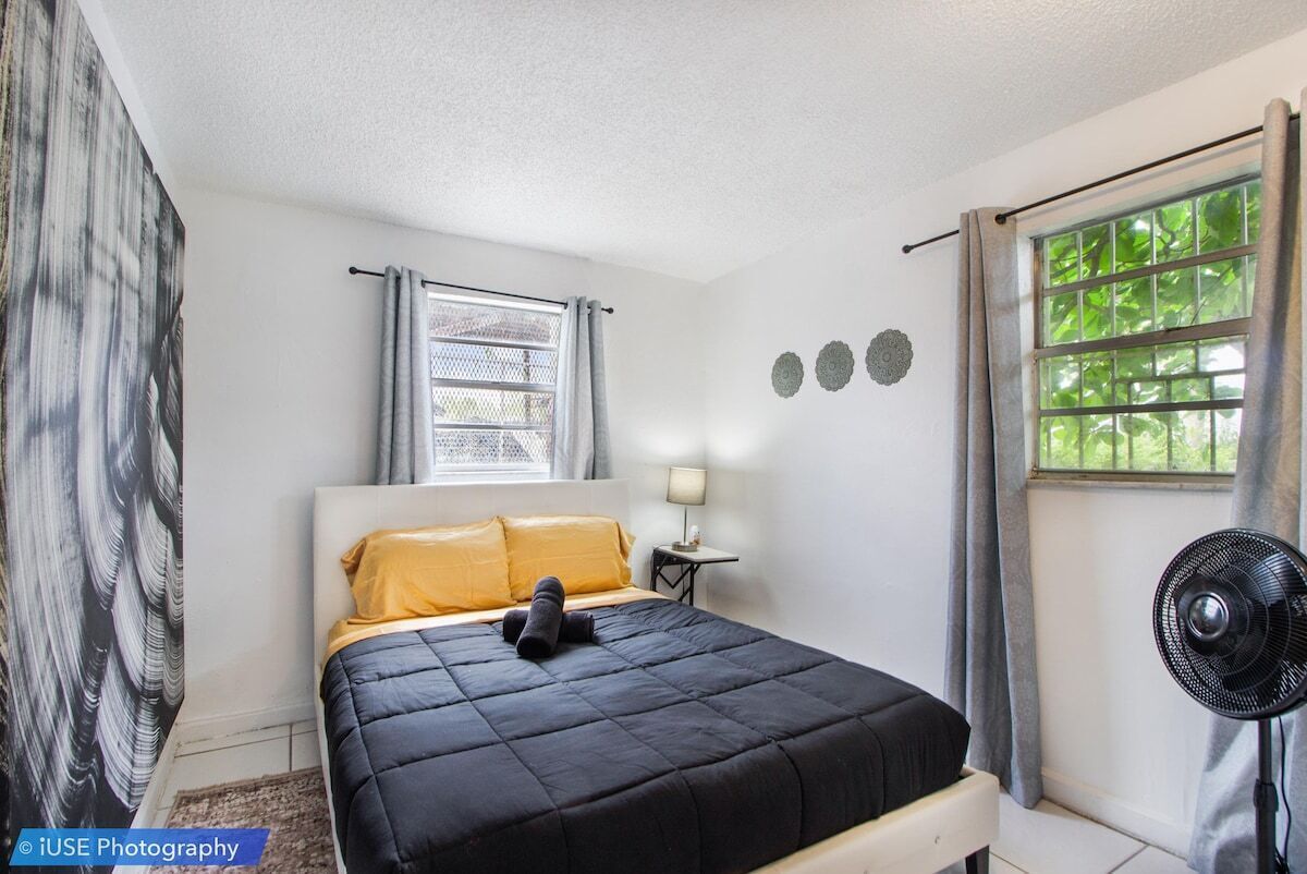 8 soveværelser, strygejern/strygebræt