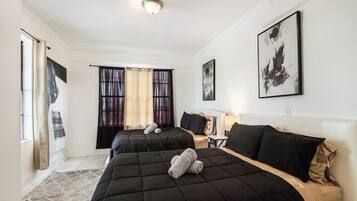 7 slaapkamers, een strijkplank/strijkijzer, gratis wifi