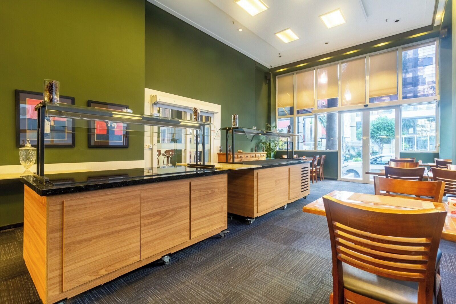 Dobbeltrom – standard, byutsikt