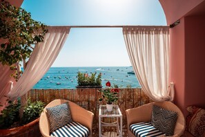Balcony - Room-charming Panoramic Suite in the Cen (Positano)