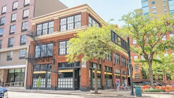 Façana frontal de l'allotjament