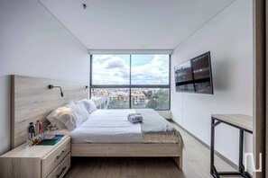 1 habitación, tabla de planchar con plancha, wifi y ropa de cama 
