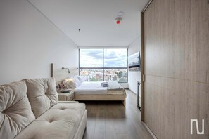 1 bedroom, iron/ironing board, WiFi, bed sheets - NOK Bright 1BR Loft in Prime Usaquén Location (Bogotá)