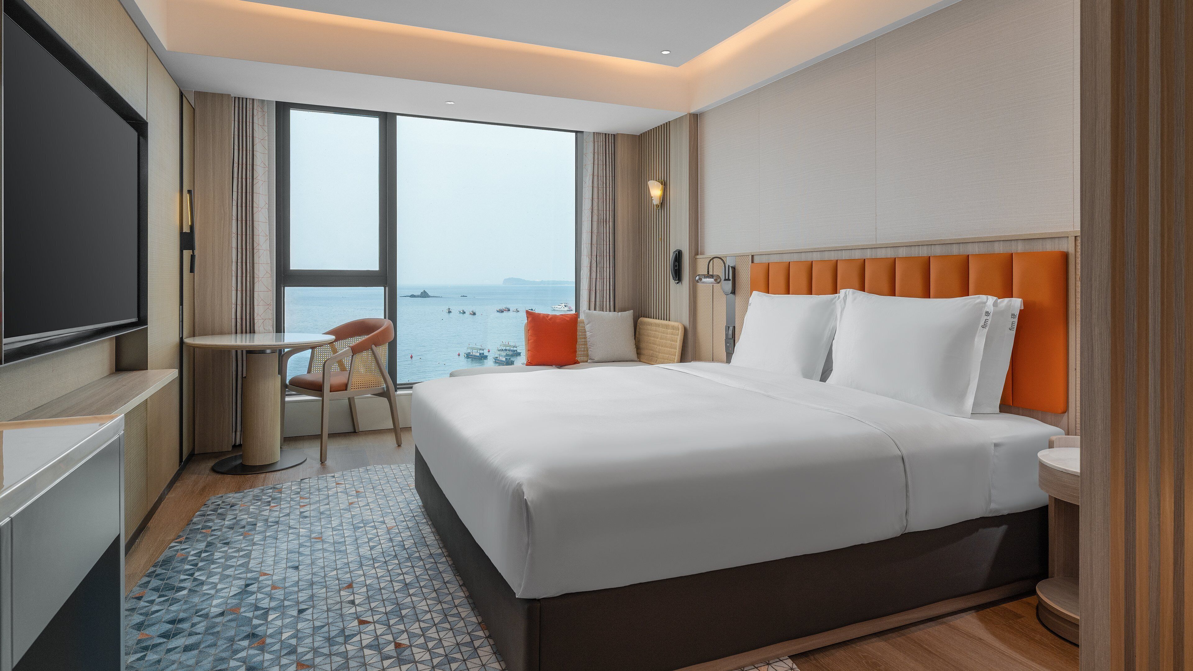Zimmer, 1 King-Bett, Meerblick