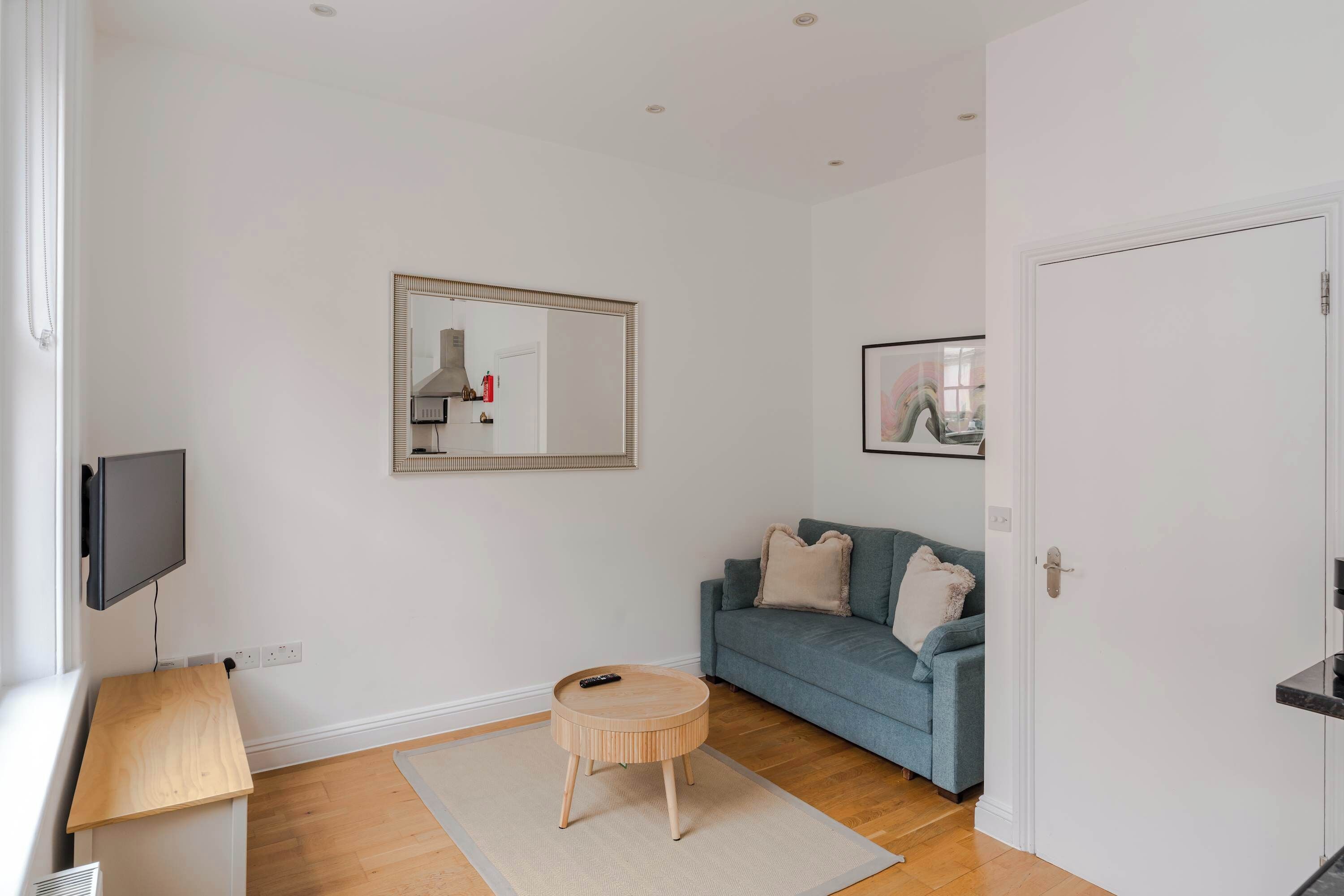 Apartamento, 1 cama doble con sofá cama, cocina, vistas a la ciudad (GTS 1, 59) | Zona de estar