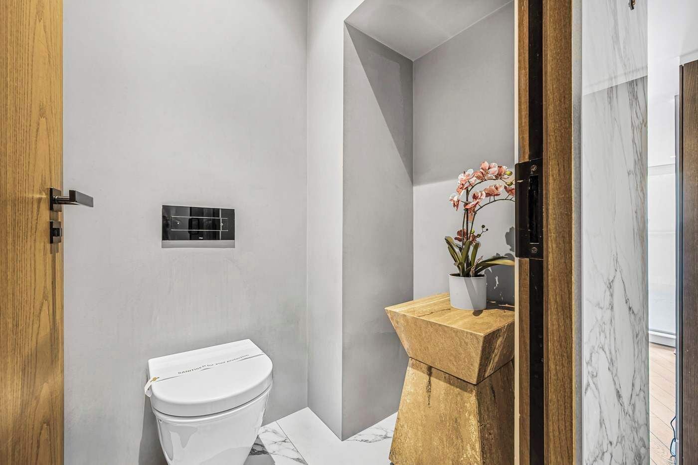 Appartement, meerdere bedden, keuken, uitzicht op tuin (Bateman St 13, 2) | Badkamer