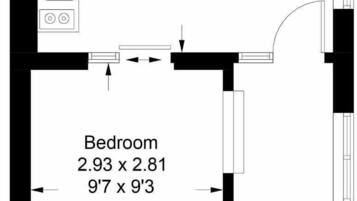 Appartement, 1 trĂšs grand lit et 1 canapĂ©-lit, cuisine, vue ville (Brewer St B) | Plan dâĂ©tage
