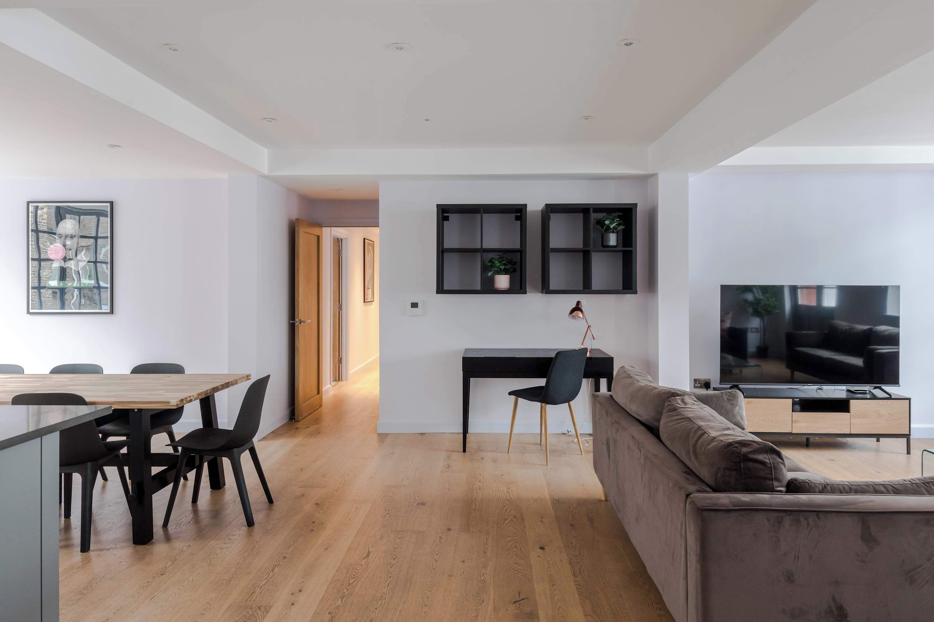 Apartment, Multiple Beds, Kitchen, City View (Sandra House 2) | Living area