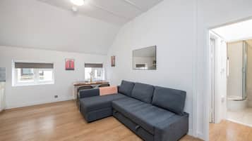 Apartment, 1 Katil Kelamin (Double) dengan Katil Sofa, Kitchen, City View (Grafton B) | Ruang tamu