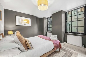 Apartment, Multiple Beds, Kitchen, City View (Goodge Pl Basement) | 2 bedrooms, individually decorated, individually furnished - City Ember Fitzrovia by Frankie (London)