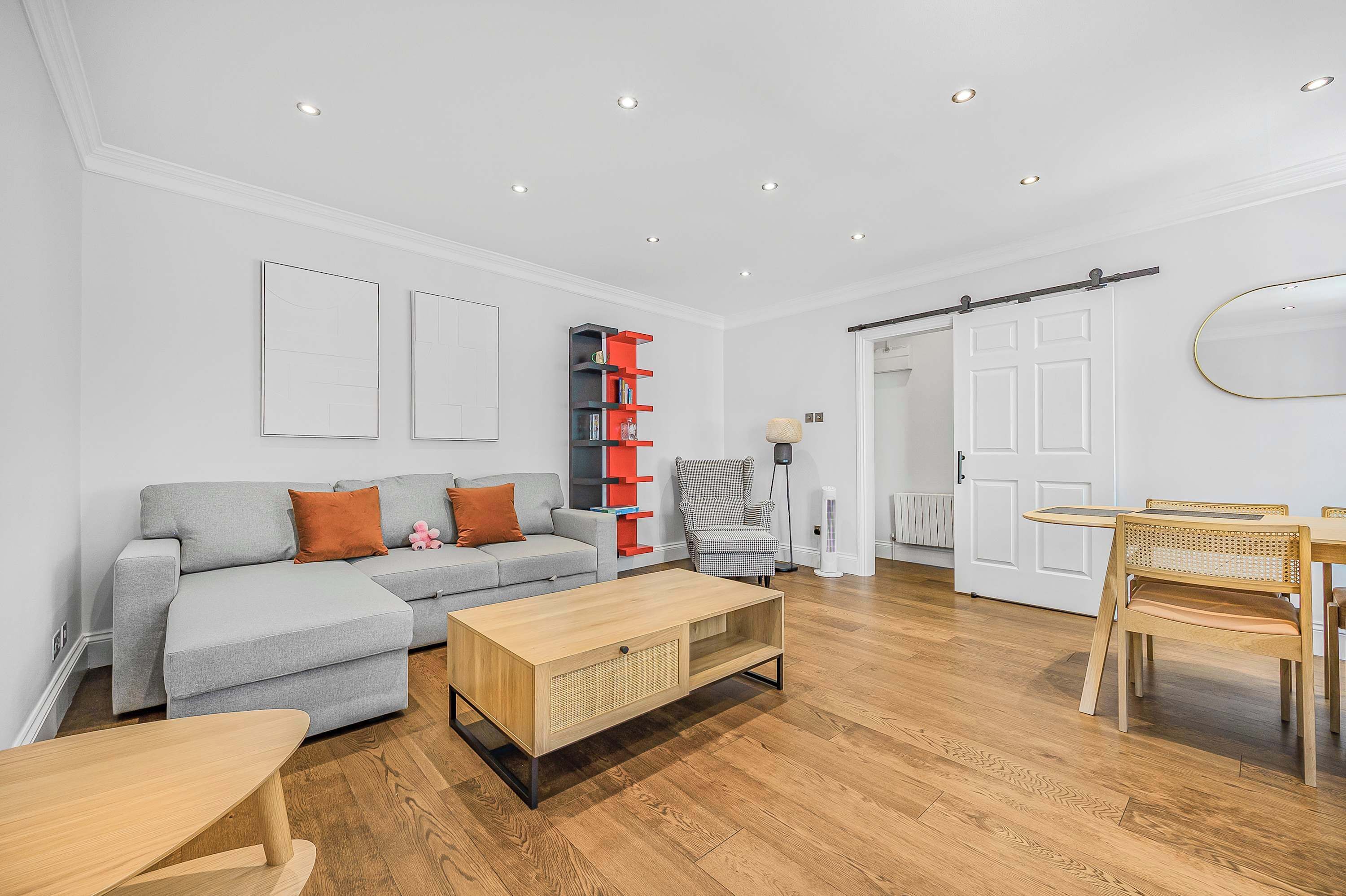 Appartement, 1 très grand lit et 1 canapé-lit, cuisine, vue ville (Morwell 26, 3) | Coin séjour
