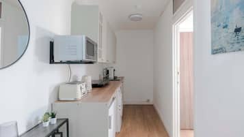 Apartamento, 1 cama de casal e sofá-cama, cozinha, vista para a cidade (Grafton C) | Cozinha privada