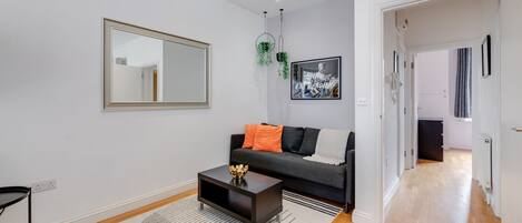 アパートメント ダブルベッド 1 台ソファーベッド付き キッチン シティビュー (GTS 2, 59) | リビング エリア