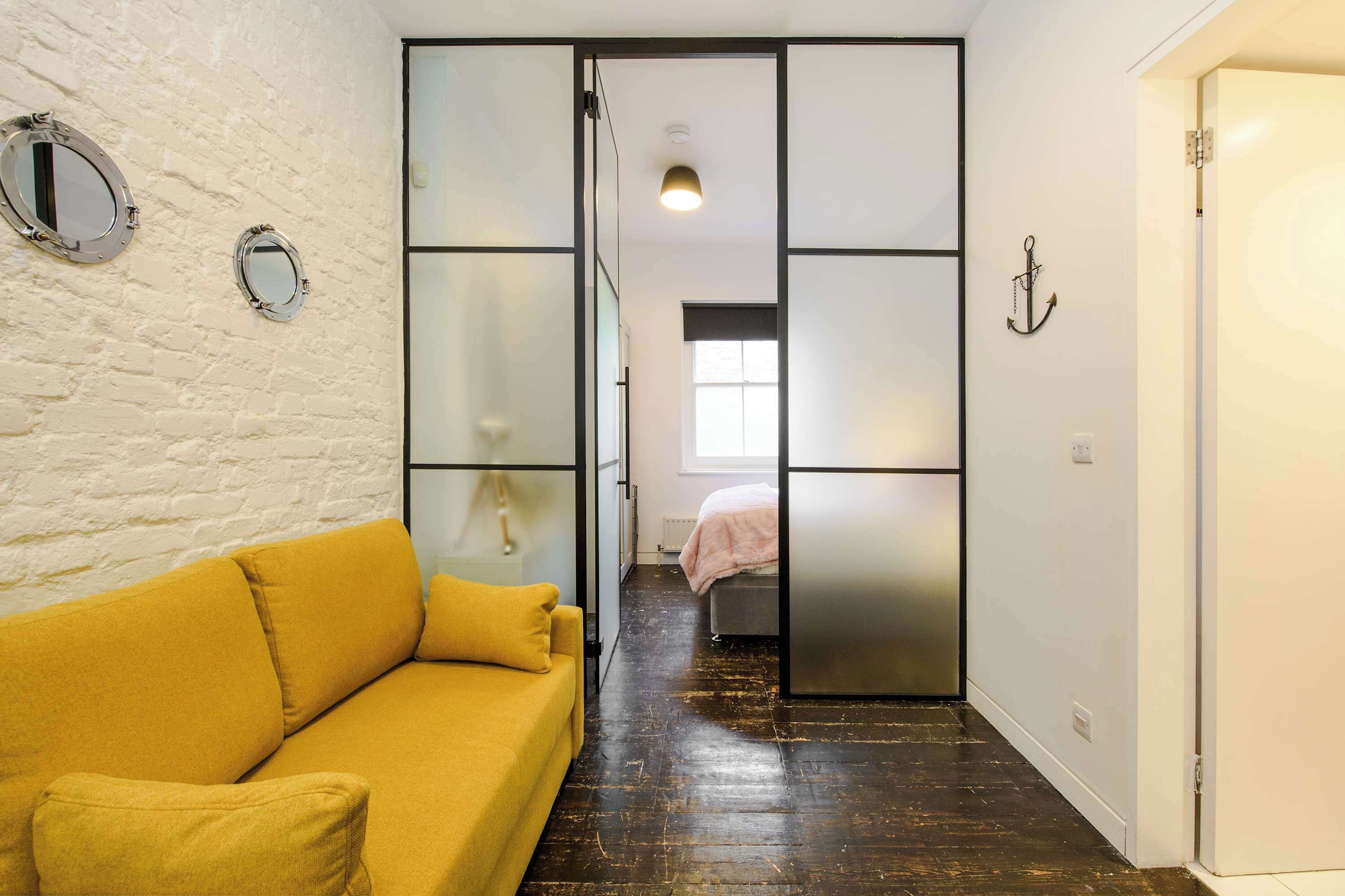 Leilighet, 1 kingsize-seng med sovesofa, terrasse, byutsikt (Park St 10 (1)) | Oppholdsområde