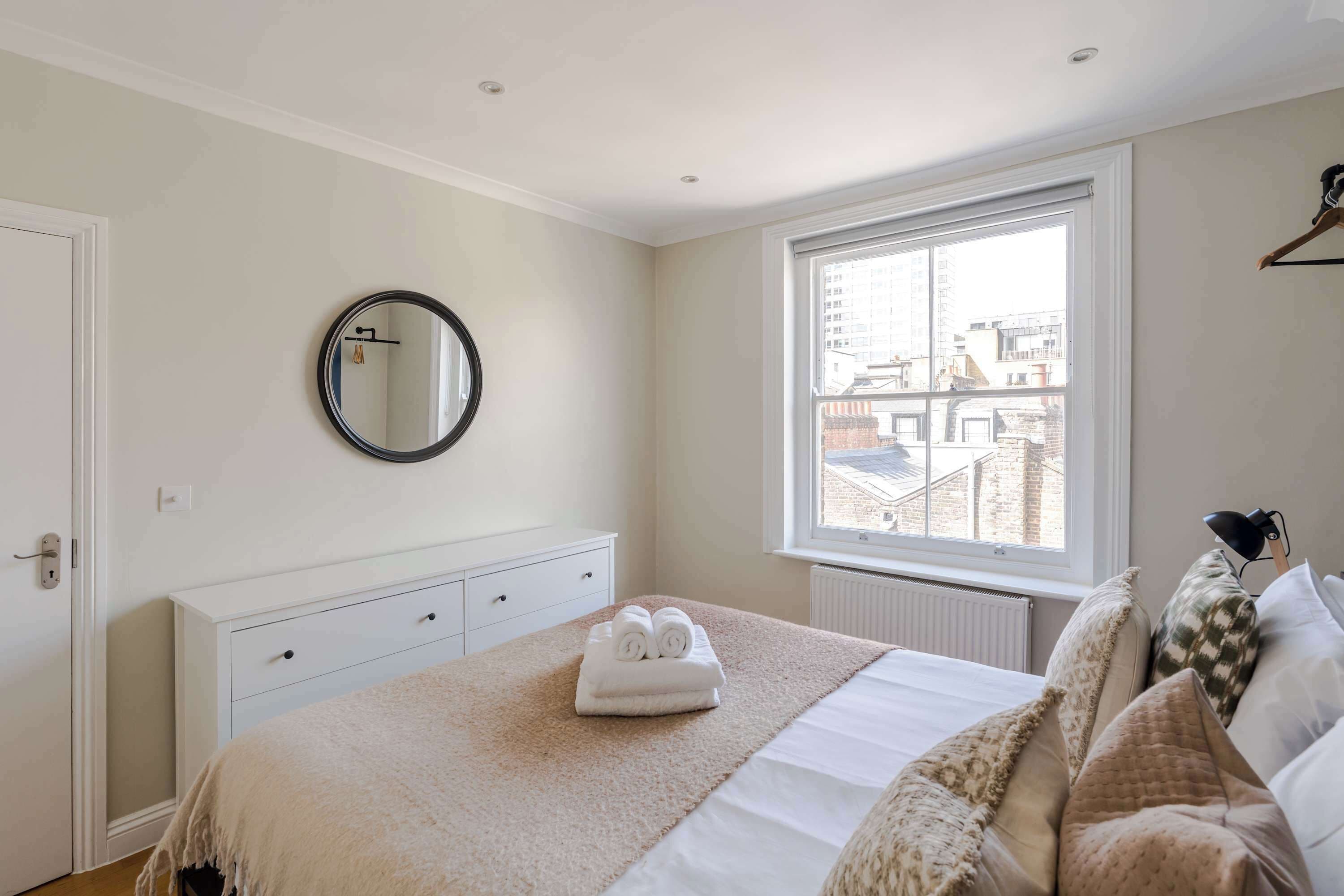 Apartamento, 1 cama de casal e sofá-cama, cozinha, vista para a cidade (GTS 3,59) | 1 quarto, individualmente decorados, individualmente mobiliados