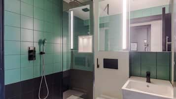 Appartement, meerdere bedden, keuken, uitzicht op stad (Old Compton 1) | Badkamer