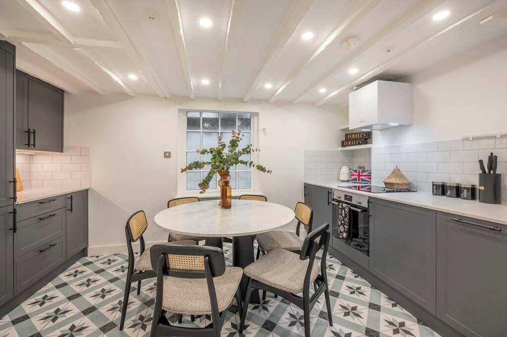 Ferienhaus, Mehrere Betten, Haustiere nicht gestattet, Stadtblick (Goodwins Court) | Eigene Küche