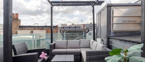 公寓, 多张床, 露台, 城市景观 (Long Acre 3) | 露台