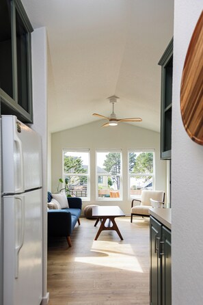 Comfort Cabin, Partial Ocean View | Interior - Camp Trinidad RV Resort and Cabins (Trinidad)