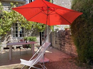 Outdoor dining - House for 3 people - Saint-Jacut-de-la-Mer (ST JACUT DE LA MER)