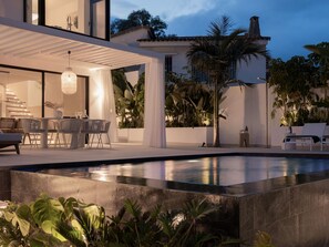 Pool - Luxury villa with pool and sea view - 8 guests (Marbella)