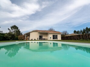 Pool - Stunning villa - 10 guests (Parentis-en-Born)