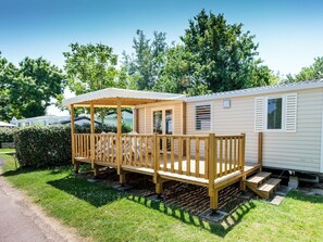 Terrace/patio - Mobile home with terrace - 4 guests (Dolus-d'Oléron)