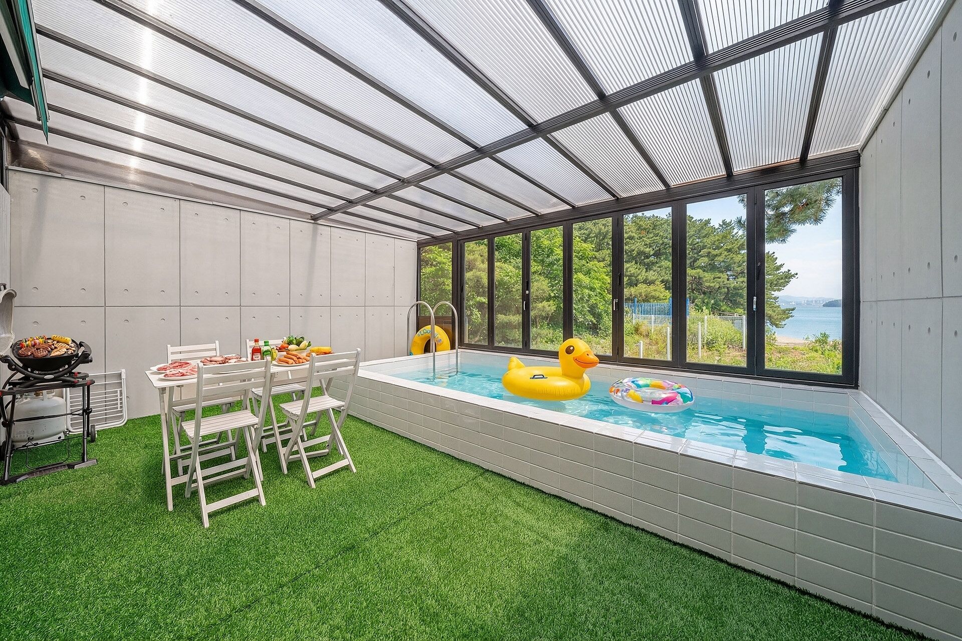 基本客房, 1 間臥室 (Pool Villa 2 (Private Pet Pool Villa)) | 1 間睡房、免費 Wi-Fi