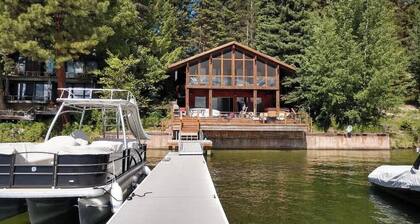 Paradise on Payette Lake! W/ Private Dock &Hot Tub