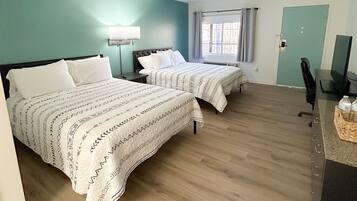 1 habitación, escritorio, wifi gratis y ropa de cama