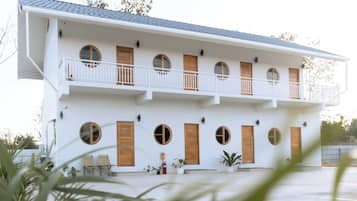 Fassade der Unterkunft