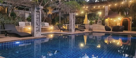 Alberca al aire libre