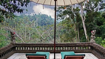 Deluxe-Villa | Ausblick vom Zimmer