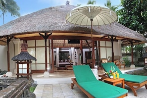 Deluxe villa | Terras